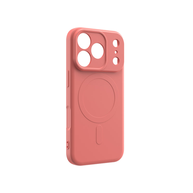 Load image into Gallery viewer, CLICK Slim Silicone MagSafe Series iPhone 17 Pro Case - Orange
