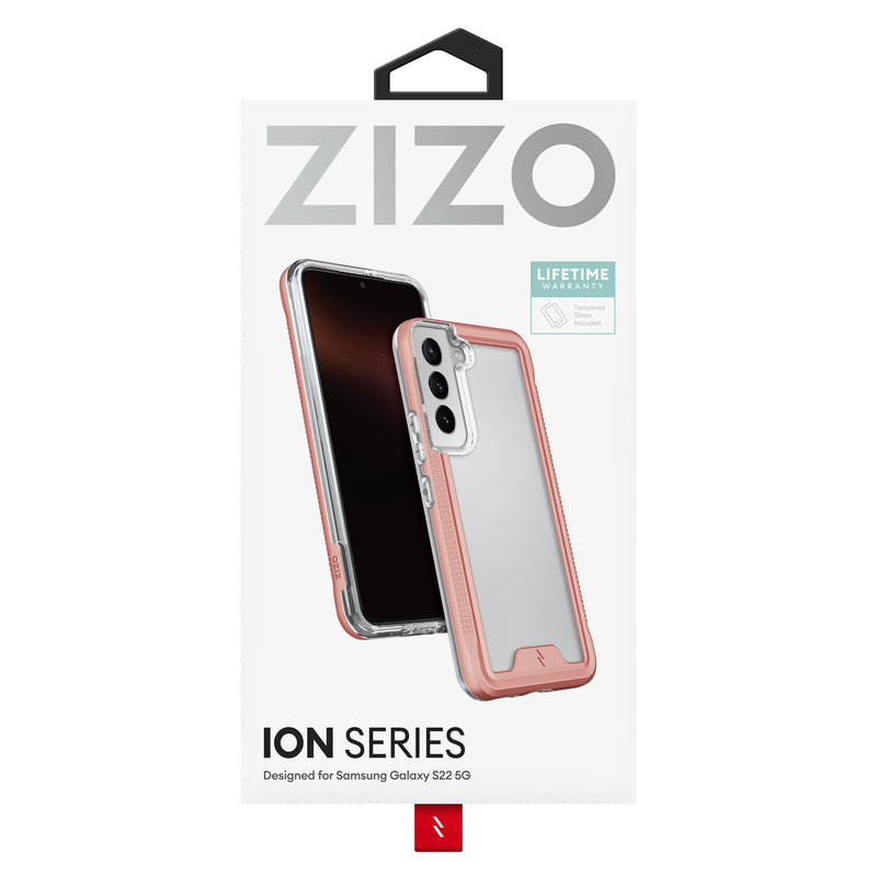 Load image into Gallery viewer, ZIZO ION Series Galaxy S22 Case - Rose Gold
