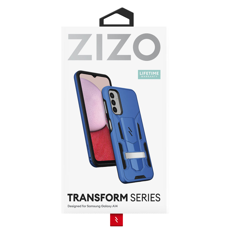 Load image into Gallery viewer, ZIZO TRANSFORM Series Galaxy A14 5G Case - Blue
