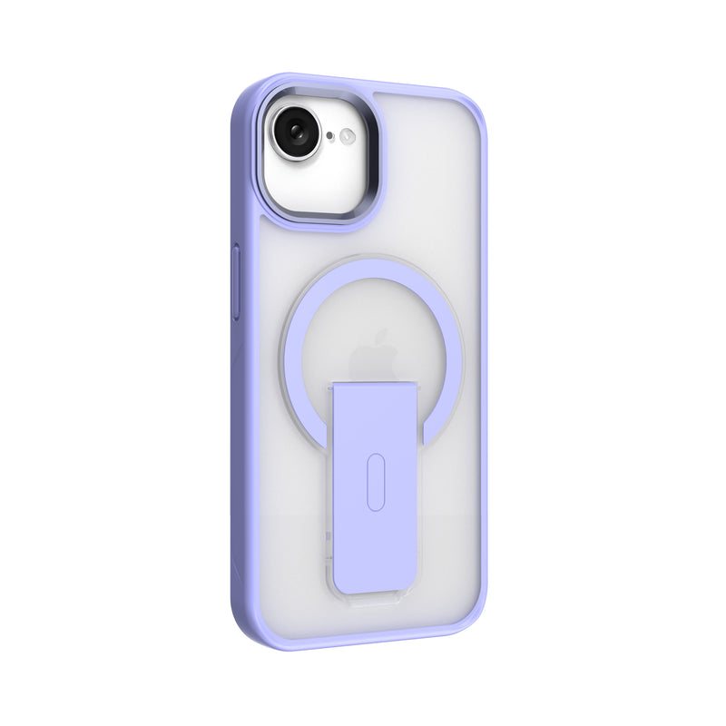 Load image into Gallery viewer, CLICK Latch Series iPhone 16e/13/14/15 Case - Clear Purple
