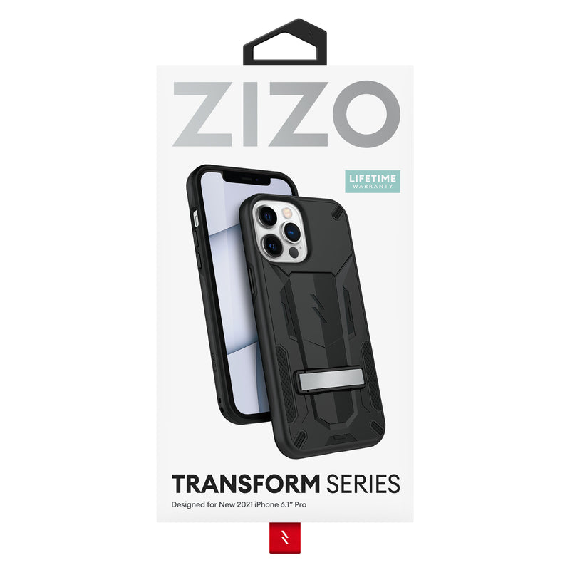 Load image into Gallery viewer, ZIZO TRANSFORM Series iPhone 13 Pro Case - Black
