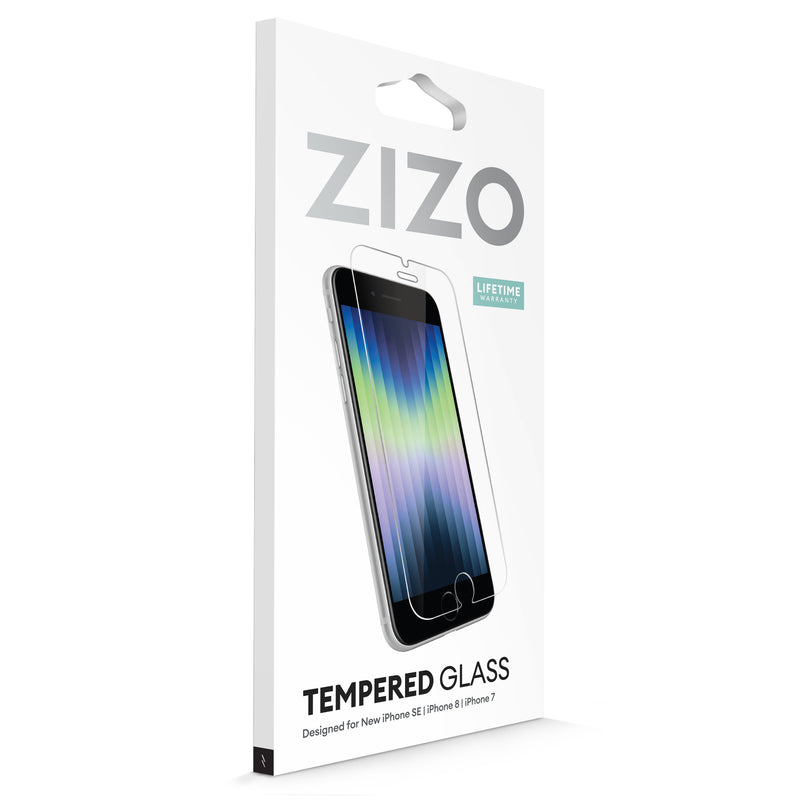 Load image into Gallery viewer, ZIZO Tempered Screen Protector iPhone SE (3rd and 2nd gen)/8/7
