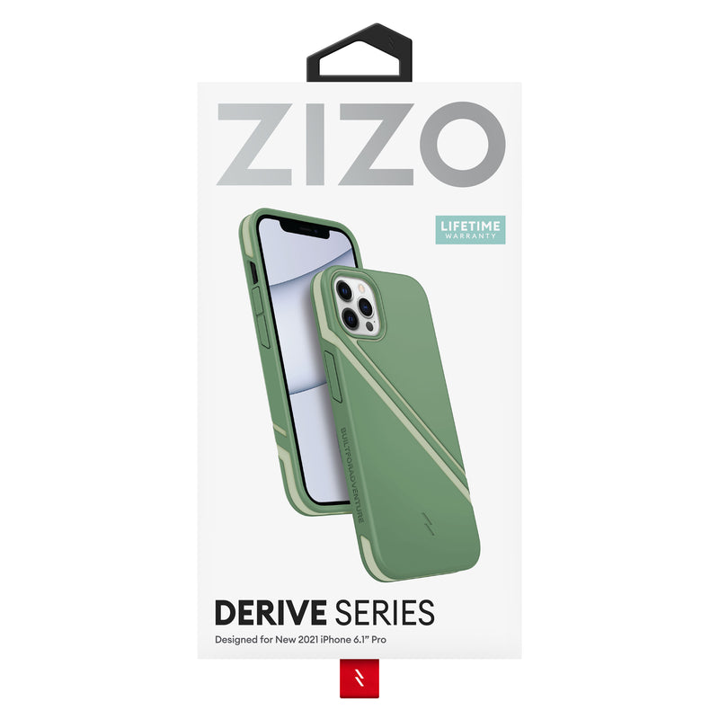 Load image into Gallery viewer, ZIZO DERIVE Series iPhone 13 Pro Case - Sage
