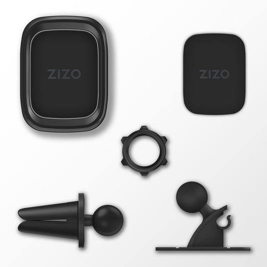 ZIZO TREK Kit Versatile  Magnetic Car Mount - Black