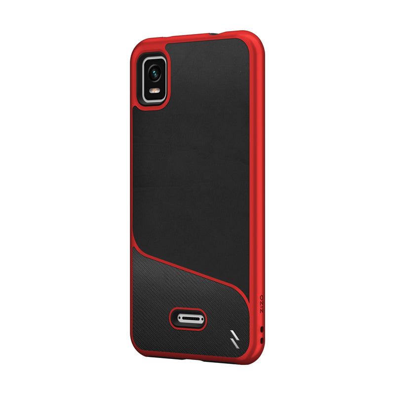 Load image into Gallery viewer, ZIZO DIVISION Series Cricket Vision Plus Case - Black &amp; Red
