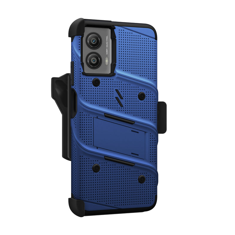 Load image into Gallery viewer, ZIZO BOLT Bundle moto g power 5G (2024) Case - Blue
