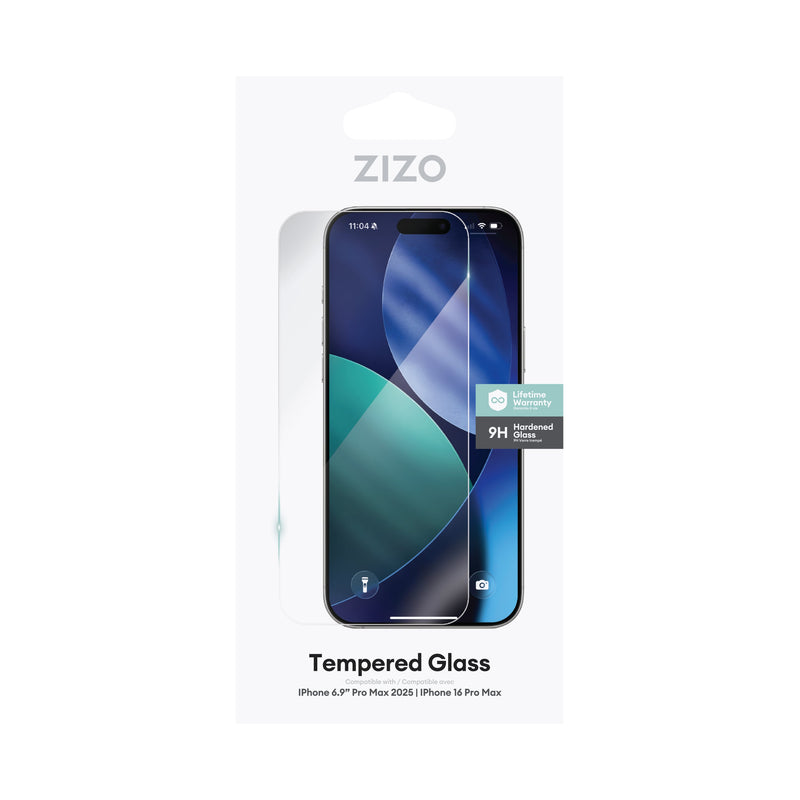 Load image into Gallery viewer, ZIZO TEMPERED GLASS Screen Protector for iPhone 17 Pro Max - Clear
