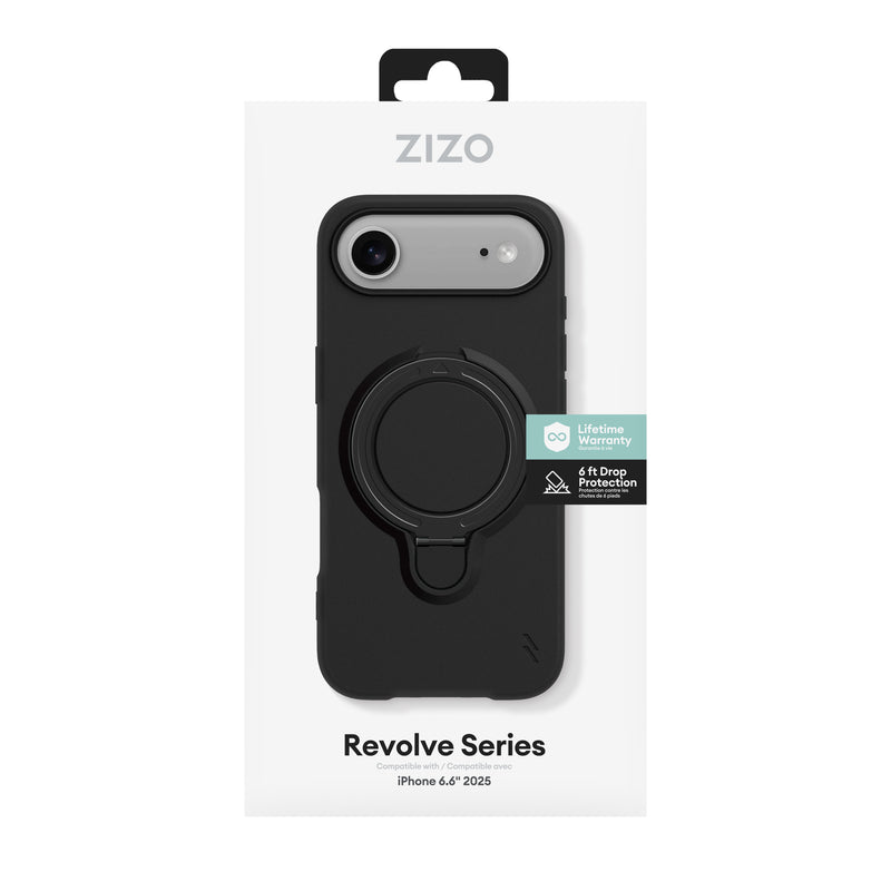 Load image into Gallery viewer, ZIZO REVOLVE Series iPhone 17 Air Case - Magnetic Black
