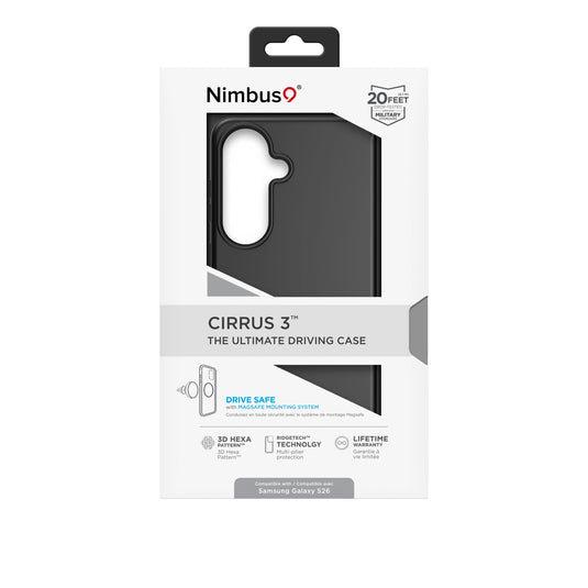 Nimbus9 Cirrus 3 Galaxy S26 MagSafe Case - Black