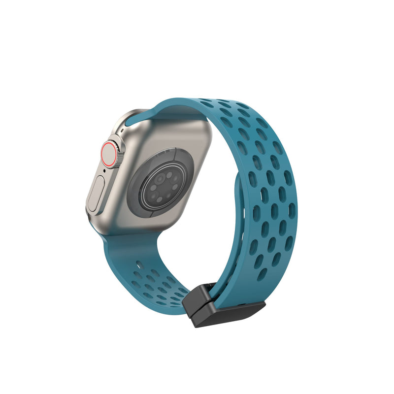 Load image into Gallery viewer, Nimbus9 FlexFit Sport Band for Apple Watch 44/45/46/49mm - Storm Blue
