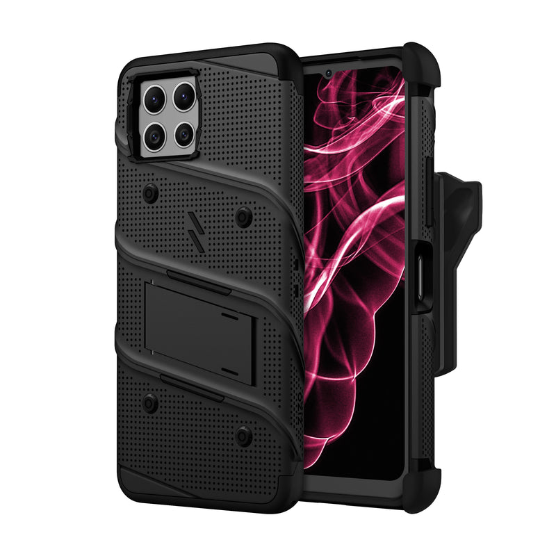 Load image into Gallery viewer, ZIZO BOLT Bundle T-Mobile REVVL 7Case - Black
