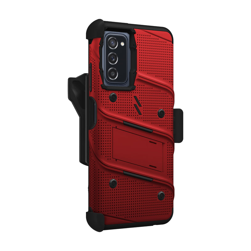 Load image into Gallery viewer, ZIZO BOLT Bundle Galaxy A03s Case - Red
