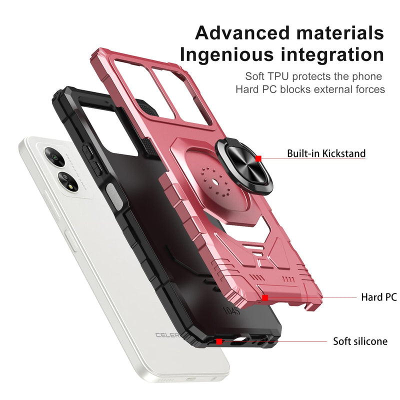 Load image into Gallery viewer, CLICK Guard Series Boost Celero5G SC Case - Pink
