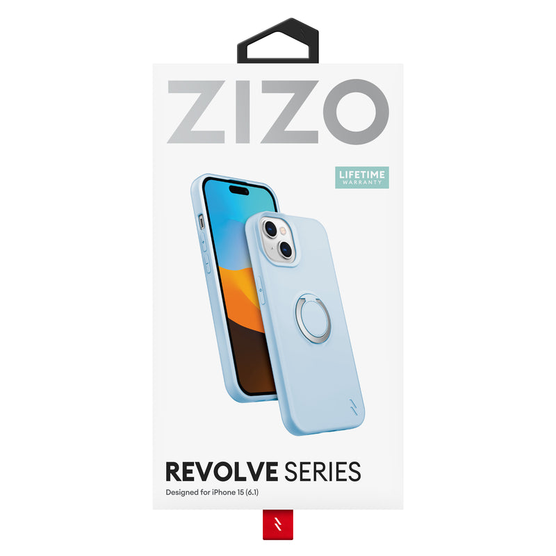 Load image into Gallery viewer, ZIZO REVOLVE Series iPhone 15 Case - Pastel Blue
