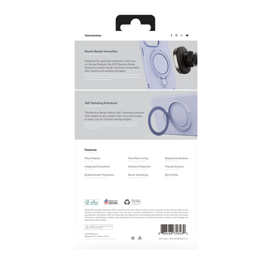 ZIZO REVOLVE Series moto g stylus - 2026 / 2025 Case - Violet