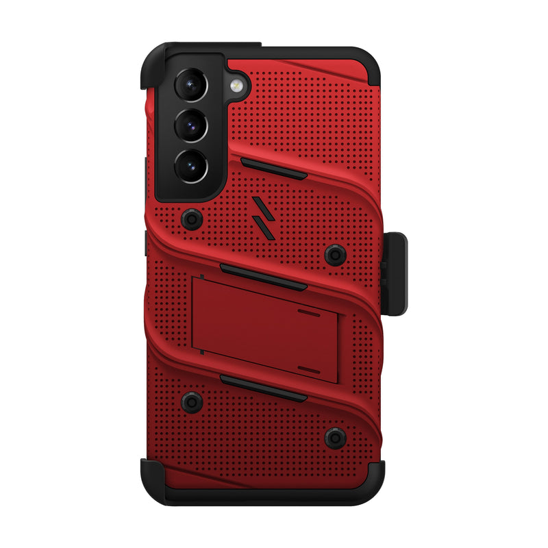 Load image into Gallery viewer, ZIZO BOLT Bundle Galaxy S22 Plus Case - Red
