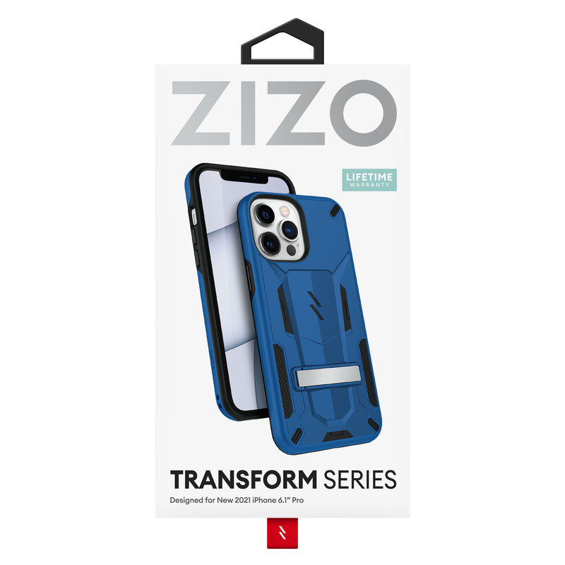 Load image into Gallery viewer, ZIZO TRANSFORM Series iPhone 13 Pro Case - Blue
