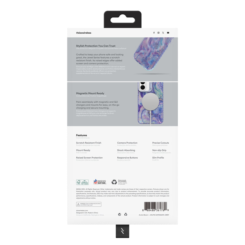 Load image into Gallery viewer, ZIZO Jewel Series Galaxy S26 FE Fashion MagSafe Case - Rose Opalite
