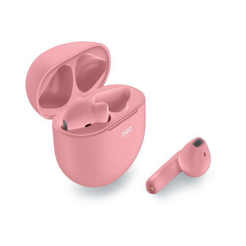 ZIZO PULSE Z1 True Wireless Earbuds with Charging Case - Pink
