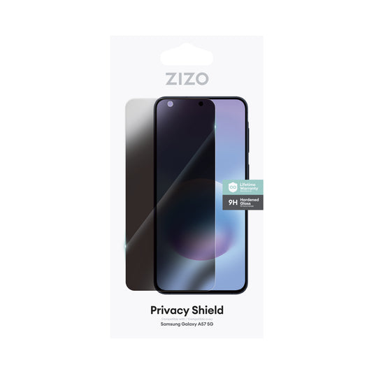 ZIZO PRIVACY Tempered Glass Screen Protector for Galaxy A57 5G - Privacy
