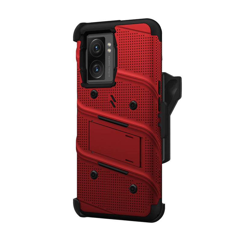 Load image into Gallery viewer, ZIZO BOLT Bundle OnePlus Nord N300 5G Case - Red
