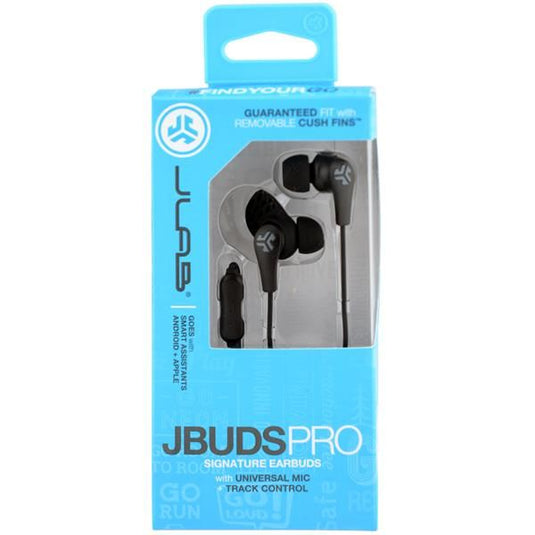 JLab JBuds Pro Earbud Wired Headphones - Black