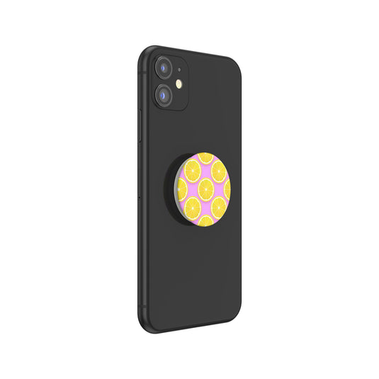 PopSockets Phone and Tablet Swappable PopGrip - Pink Lemonade Slices