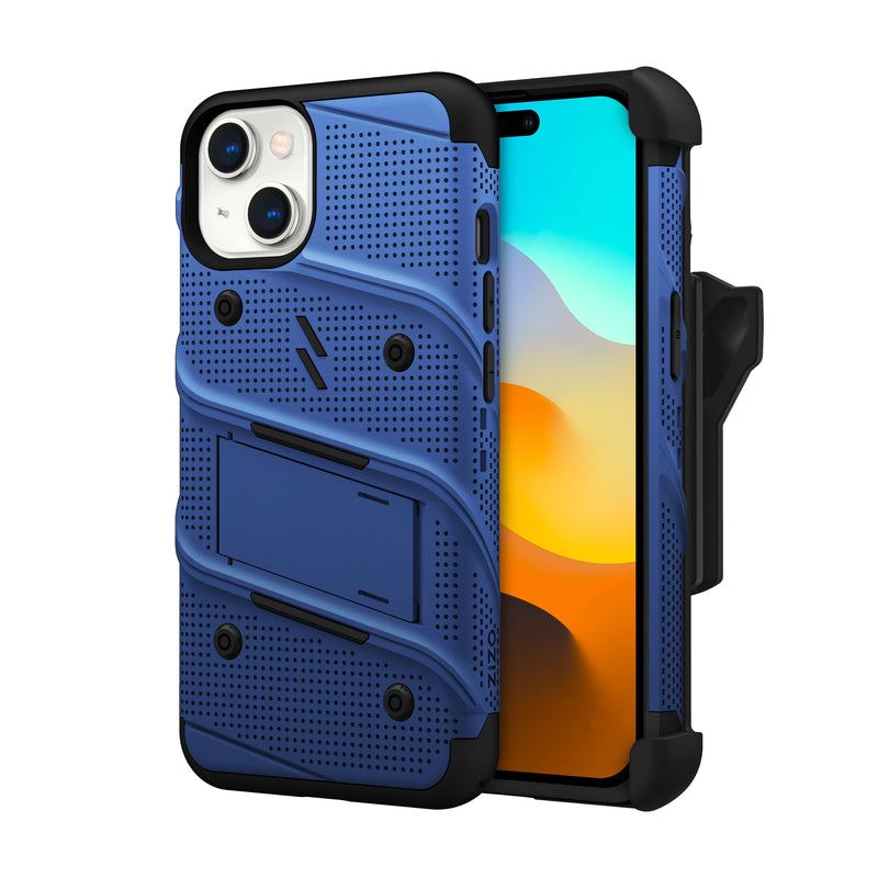 Load image into Gallery viewer, ZIZO BOLT Bundle iPhone 15 Case - Blue
