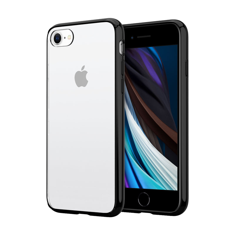 Load image into Gallery viewer, ZIZO REFINE Series Case for iPhone SE (3rd and 2nd gen)/8/7 - Black &amp; Clear
