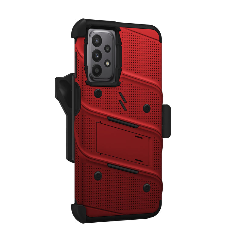 Load image into Gallery viewer, ZIZO BOLT Bundle Galaxy A23 5G Case - Red
