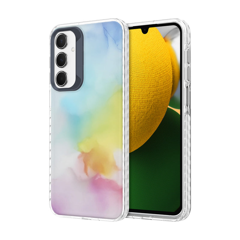 Load image into Gallery viewer, CLICK Cosmic Series Galaxy A15 5G Case - Rainbow Swirl
