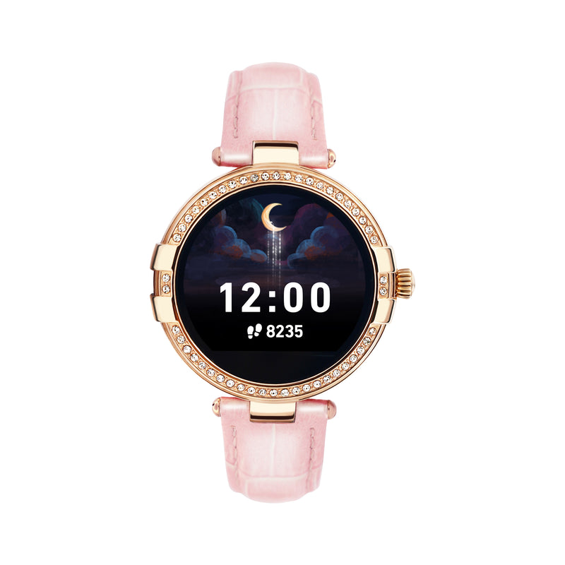 Load image into Gallery viewer, ZIZO TYME JEWL Lady Fitness Watch - Pink
