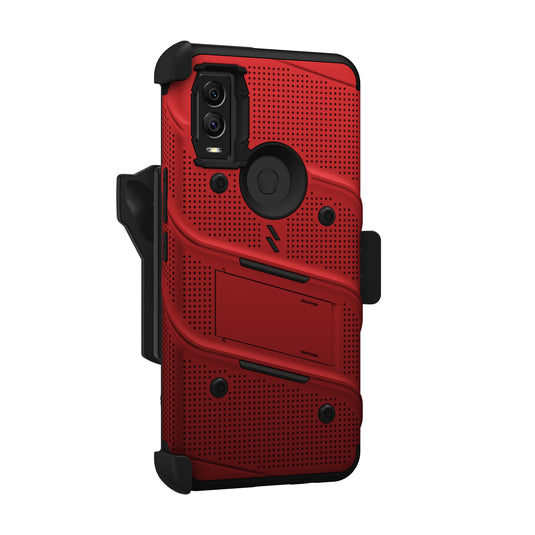 ZIZO BOLT Bundle Cricket Innovate E 5G Case - Red