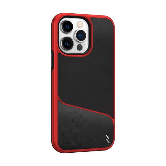 ZIZO DIVISION Series iPhone 14 Pro Max (6.7) Case - Black & Red