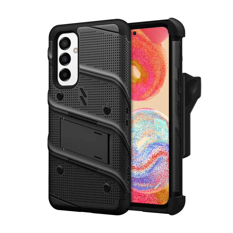 Load image into Gallery viewer, ZIZO BOLT Bundle Galaxy A54 Case - Black
