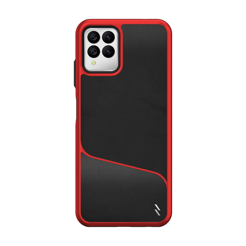 Load image into Gallery viewer, ZIZO DIVISION Series T-Mobile REVVL 6 Pro 5G Case - Black &amp; Red
