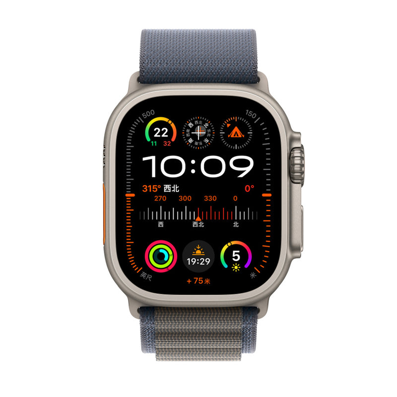 Load image into Gallery viewer, Nimbus9 Nylon Sport Band for Apple Watch 45mm - Marine Blue
