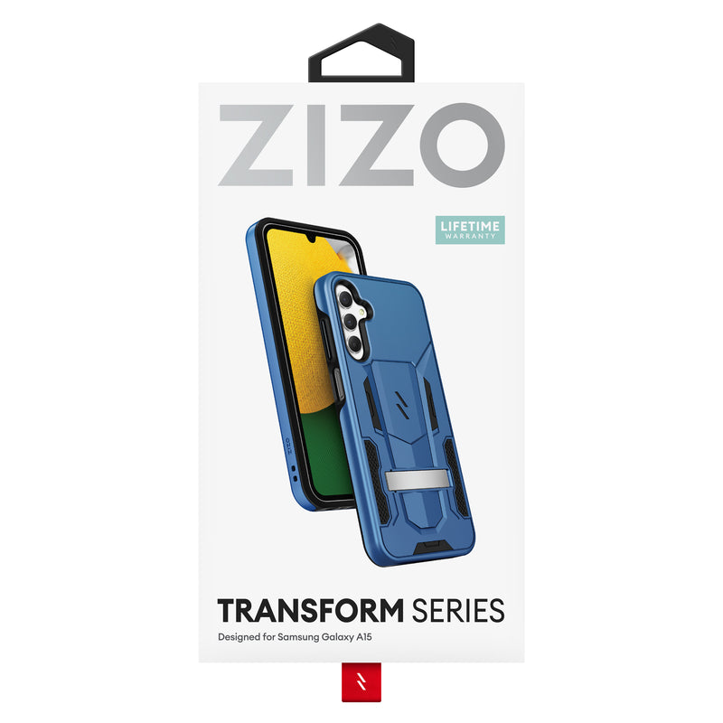 Load image into Gallery viewer, ZIZO TRANSFORM Series Galaxy A15 5G Case - Blue

