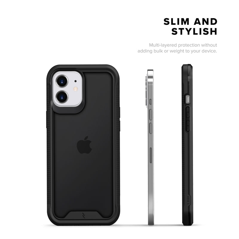 Load image into Gallery viewer, ZIZO ION Series iPhone 12 Mini Case - Black &amp; Smoke
