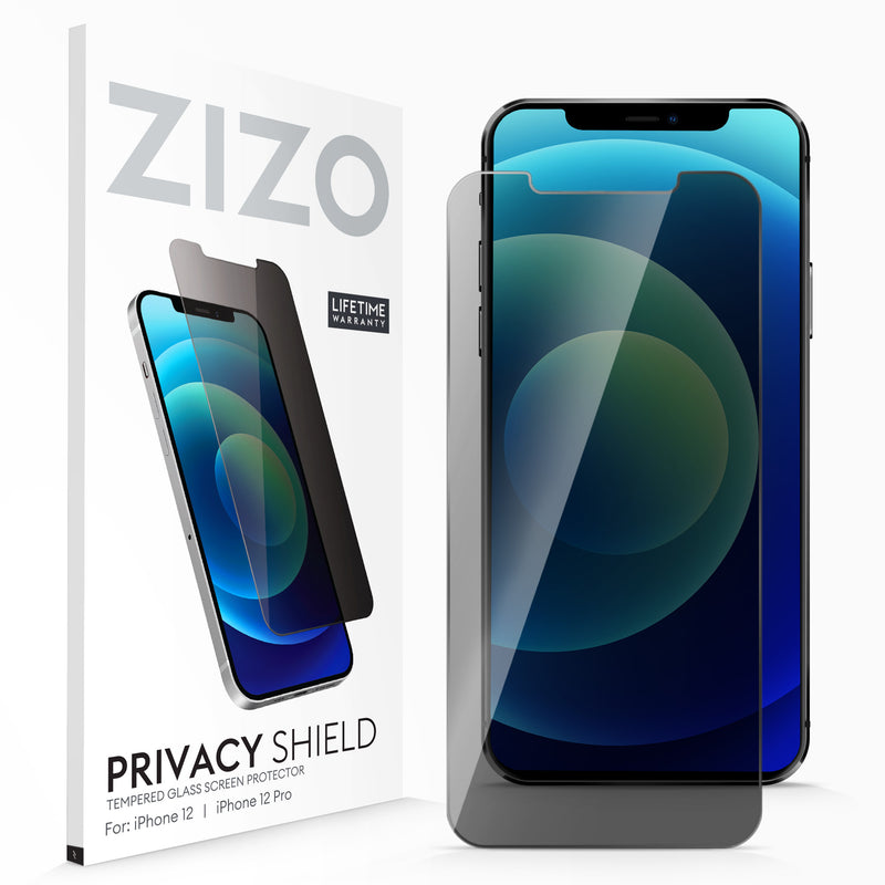 Load image into Gallery viewer, ZIZO PRIVACY TEMPERED GLASS Screen Protector for iPhone 12 / iPhone 12 Pro - Privacy
