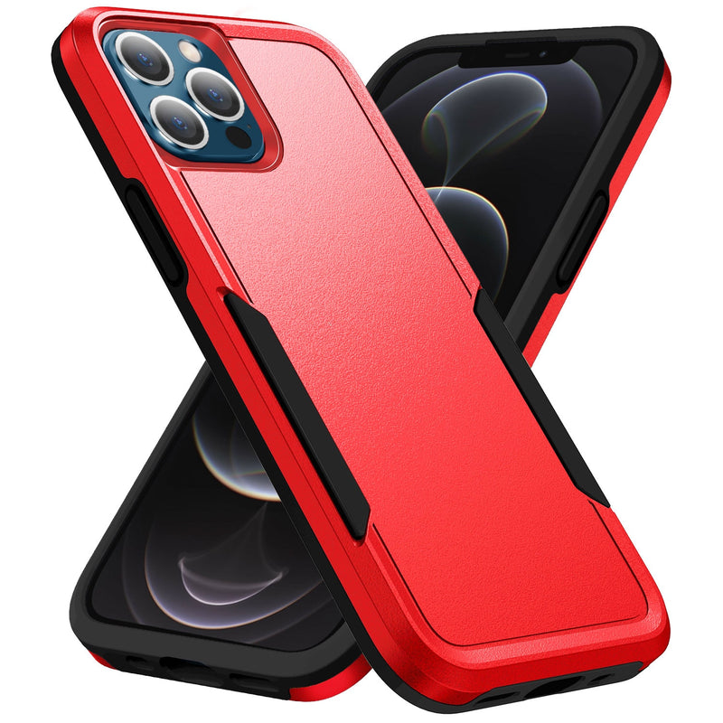 Load image into Gallery viewer, CLICK Impact Series iPhone 12 / iPhone 12 Pro Case - Red Black
