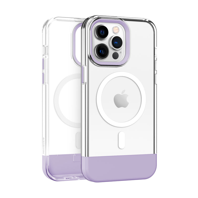Load image into Gallery viewer, Nimbus9 Ghost 3 iPhone 15 Pro Max MagSafe Case - Clear Lilac
