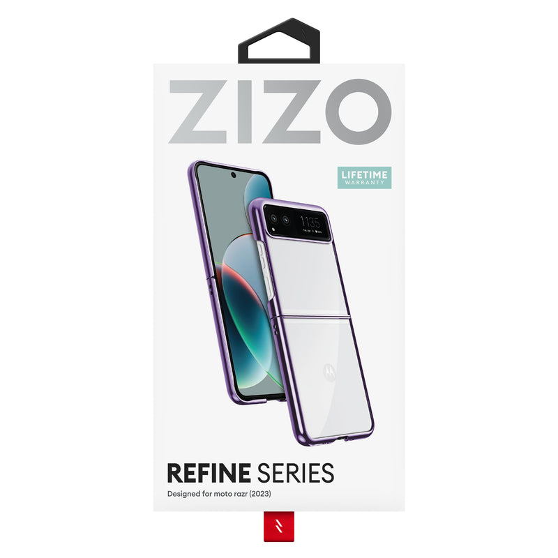 Load image into Gallery viewer, ZIZO REFINE Series moto razr 2023 Case - Purple
