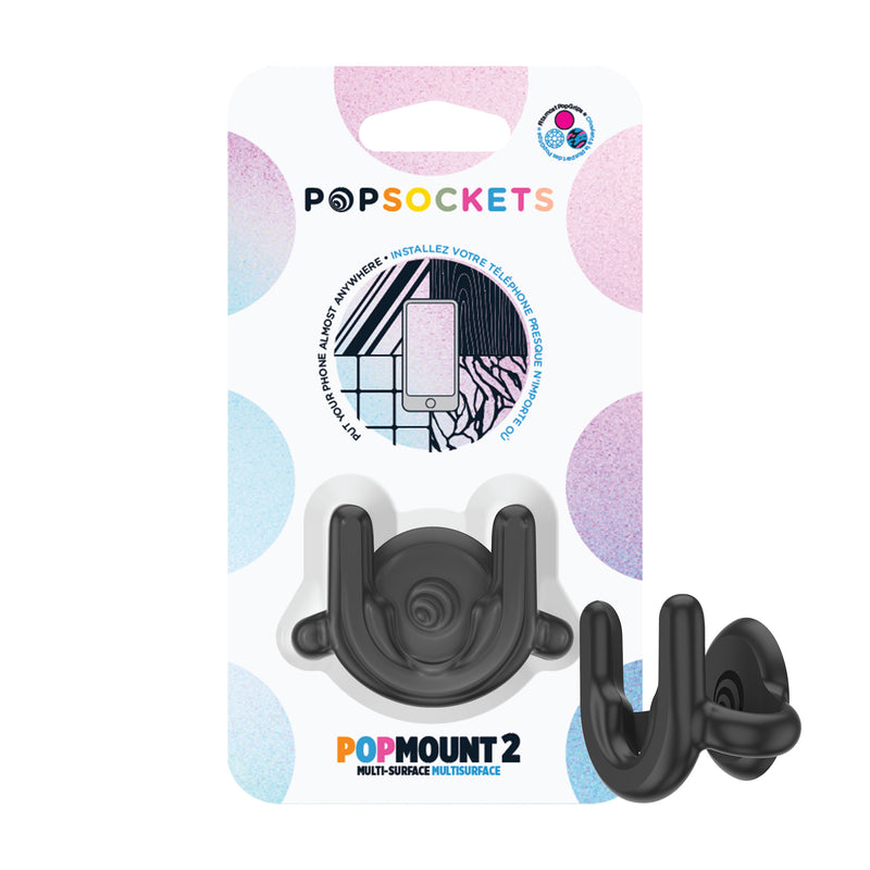 Load image into Gallery viewer, PopSockets Phone and Tablet Multi-Surface Mount - Black

