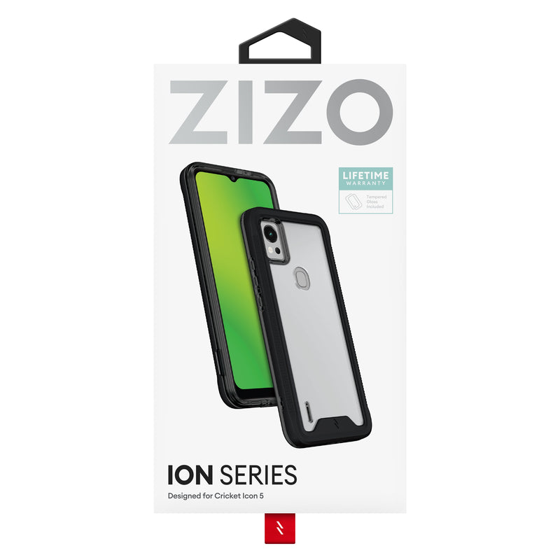 Load image into Gallery viewer, ZIZO ION Series Cricket Icon 5 Case - Black
