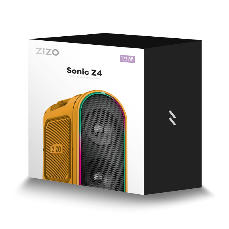 Load image into Gallery viewer, ZIZO Sonic Z4 Portable Wireless Speaker - Amber
