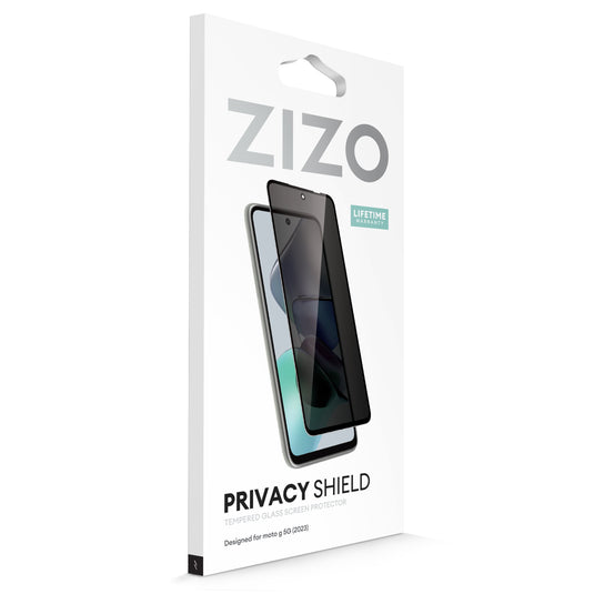 ZIZO PRIVACY Tempered Glass Screen Protector for moto g 5G (2023) - Privacy
