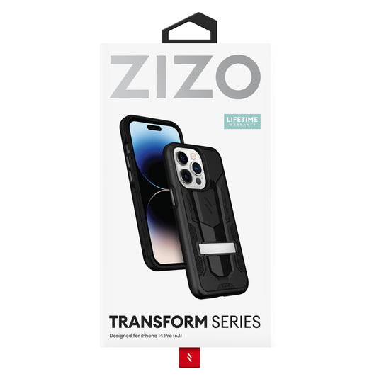 ZIZO TRANSFORM Series iPhone 14 Pro (6.1) Case - Black