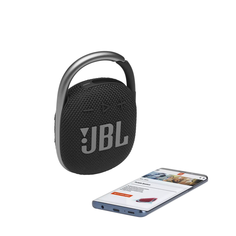 Load image into Gallery viewer, JBL Clip 4 Portable Bluetooth Speaker - Black
