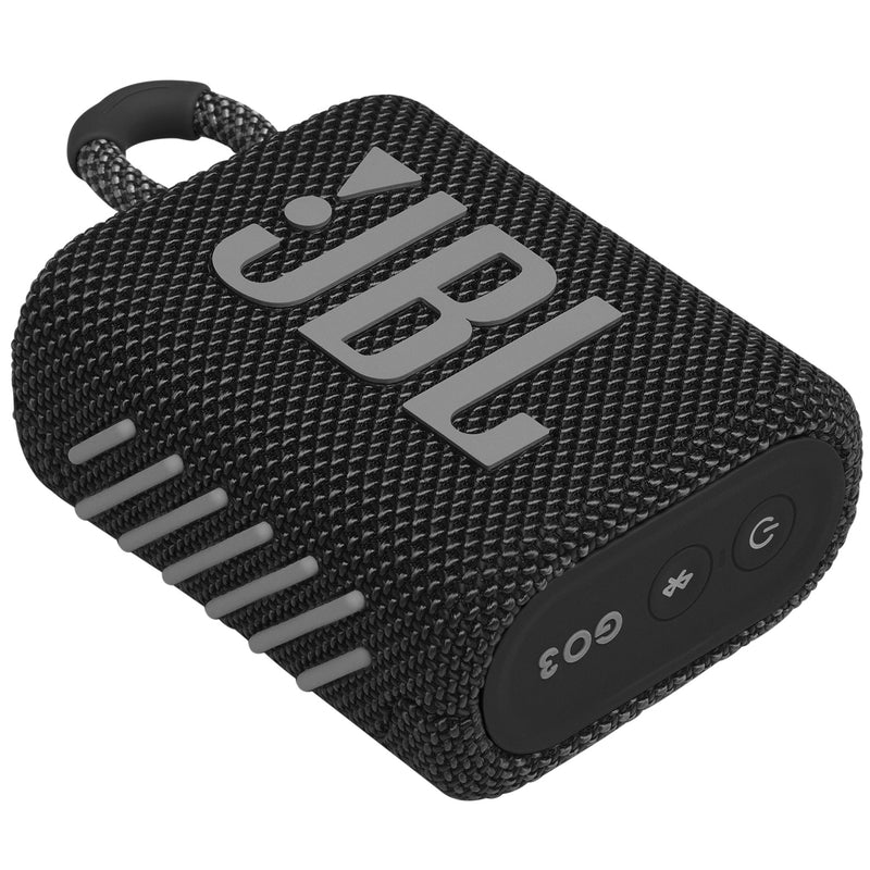 Load image into Gallery viewer, JBL Go 3 Portable Bluetooth Speaker - Black
